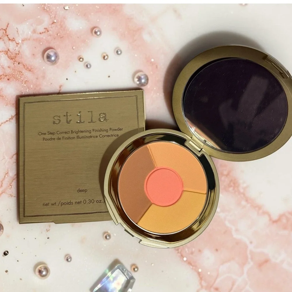Stila - One Step Correct Brightening Finishing Powder - Shade: Deep - *NIB*